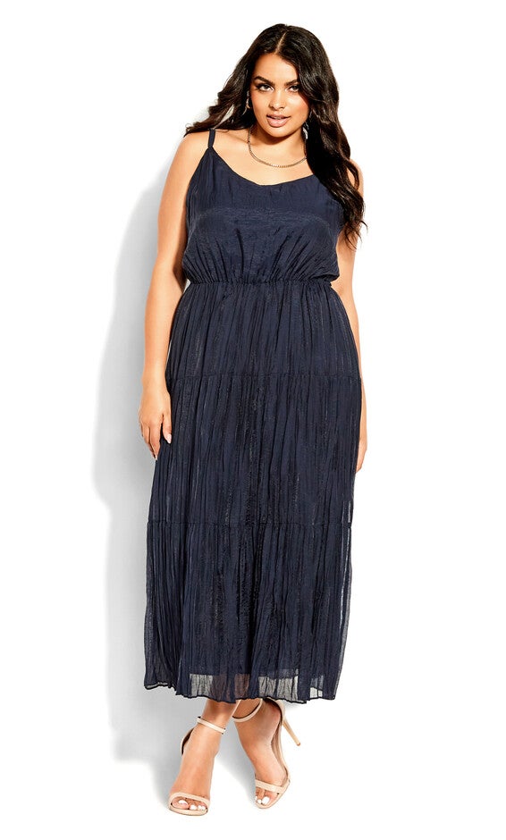Sabina Maxi Dress - navy, BLUE, hi-res image number 0