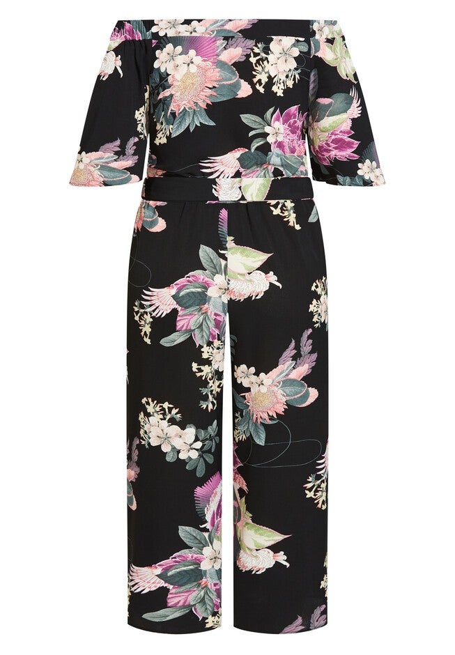 Leilani Jumpsuit - black, BLACK, alternate image number null