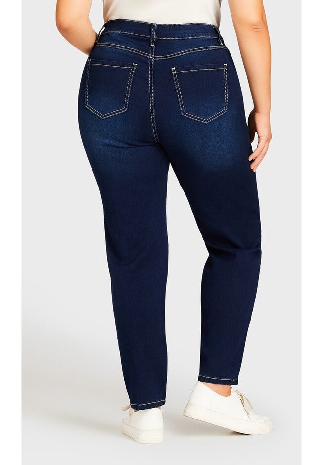Stretch Skinny Jean, DARK WASH, on-hover image number null