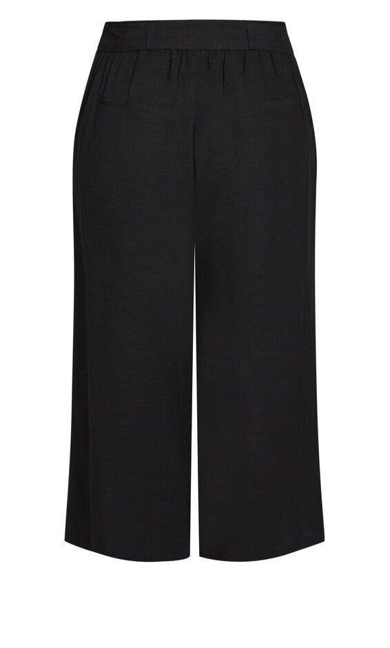 Nouveau Tie Pant - black, BLACK, alternate image number 3