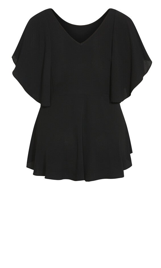 Romantic Mood Top - black, BLACK, alternate image number null