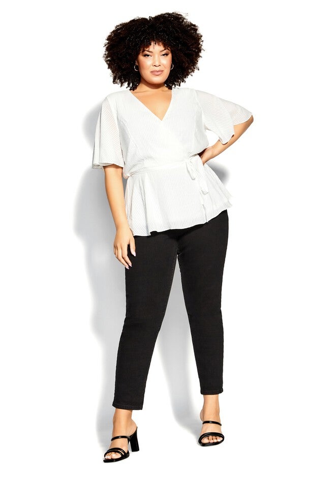 Sophie Top - ivory, WHITE, alternate image number 3