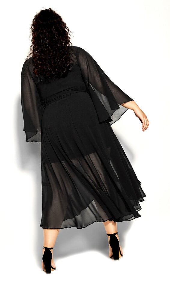 Fleetwood Maxi Dress - black, BLACK, alternate image number 2