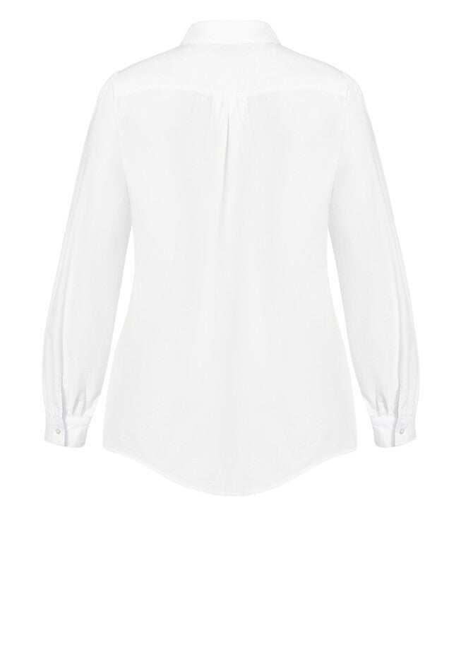 Clean Look Shirt - ivory, WHITE, alternate image number 5