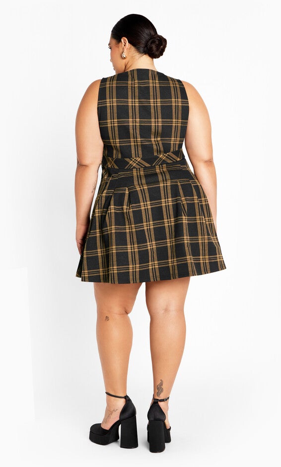 Miss Molly Dress - caramel, CARAMEL, alternate image number null