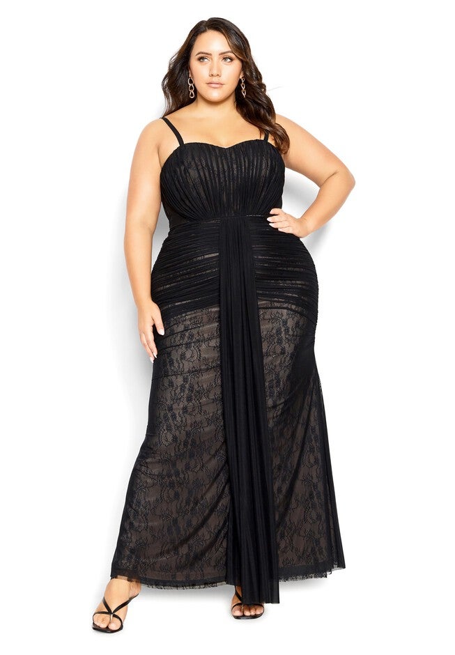 Desire Maxi Dress - black, BLACK, alternate image number 2