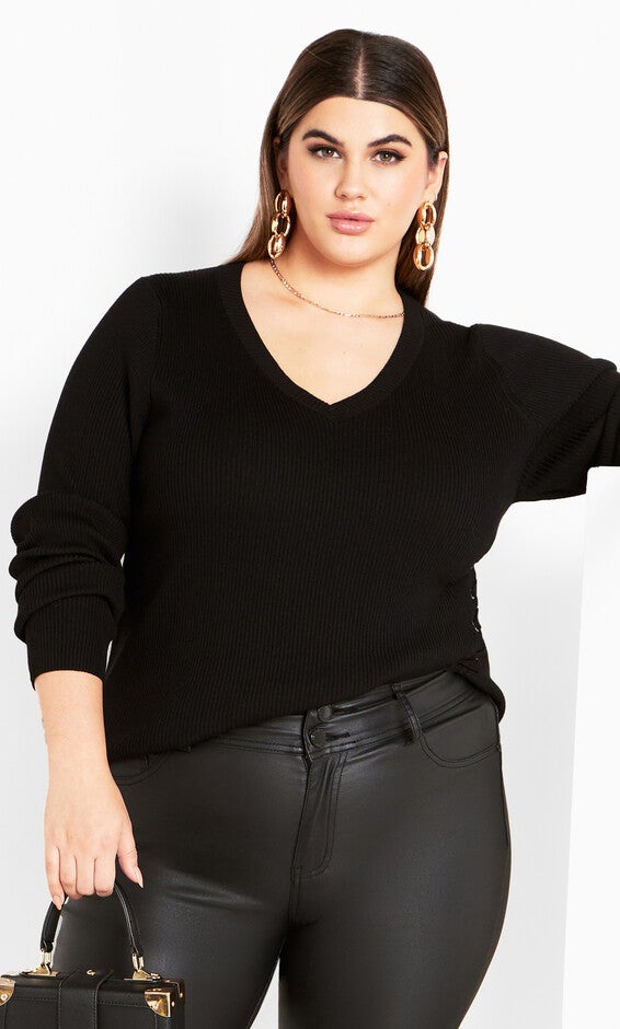 Charlie Jumper - black, BLACK, hi-res image number 0