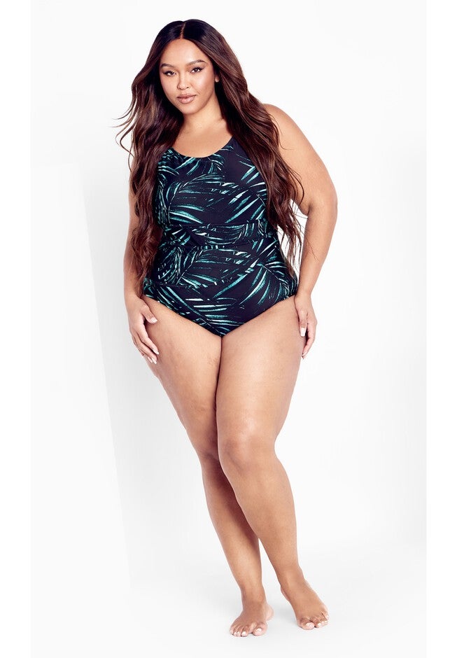 Tropics Print 1 Piece, AQUA PRINT, hi-res image number 0