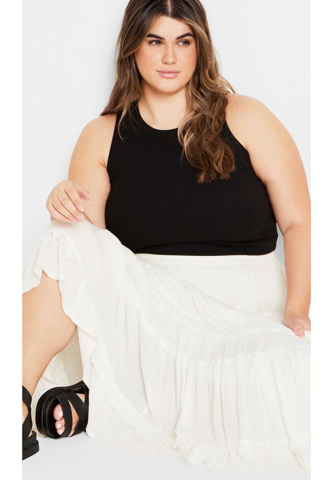 Aurora Skirt - ivory, IVORY, on-hover image number null