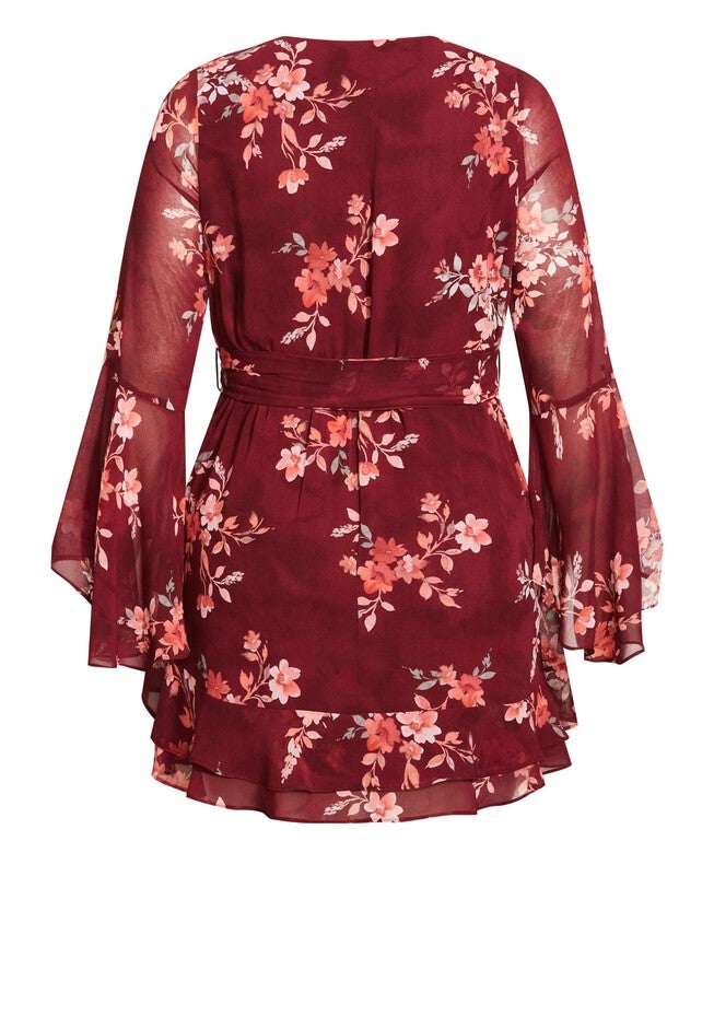 Alicia Dress - port, RED, alternate image number null