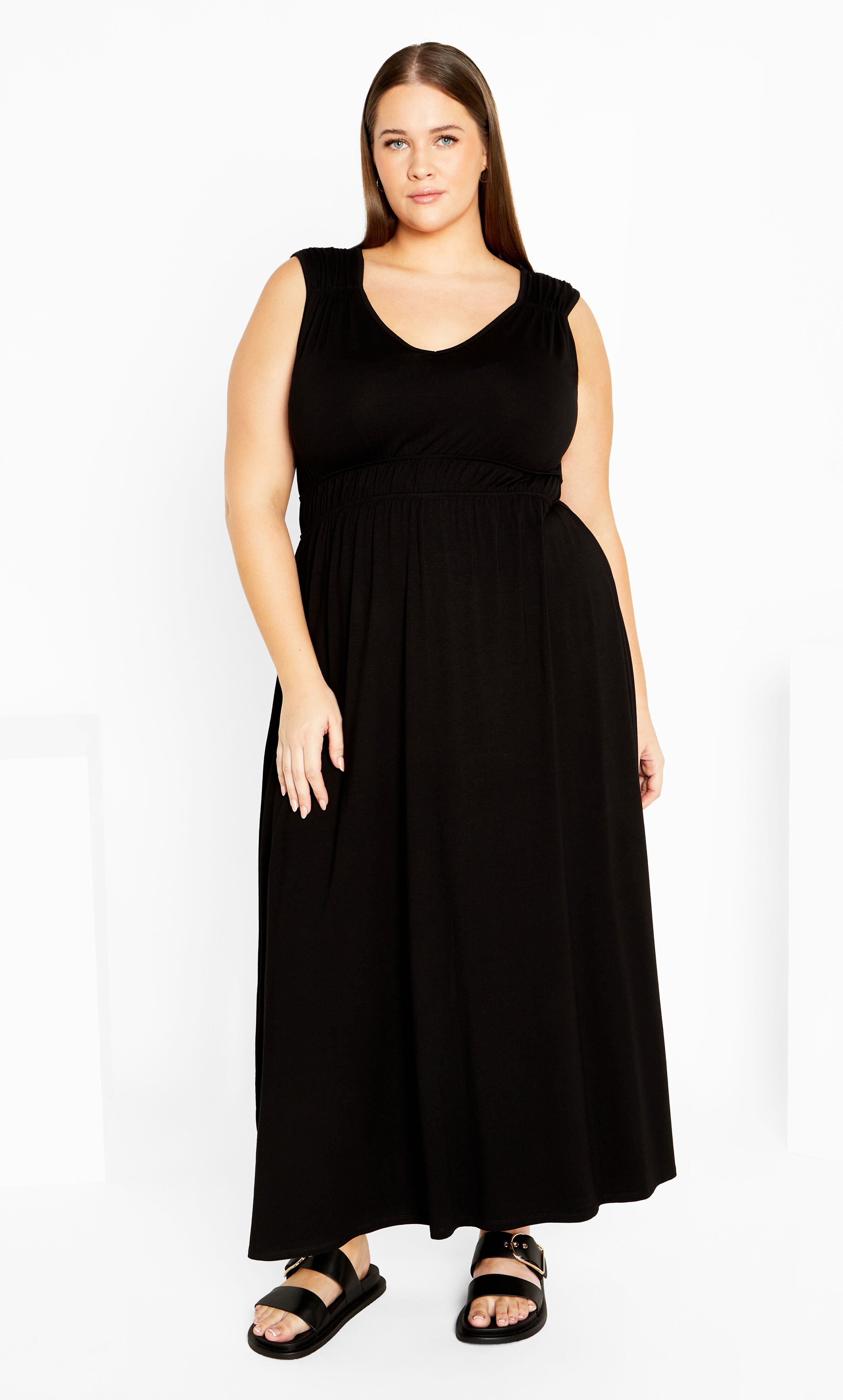 Lani Maxi Dress - black, BLACK, hi-res image number 0