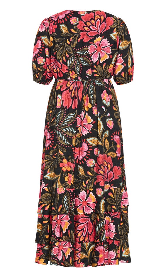 Bea Print Dress - black, RIO, alternate image number null