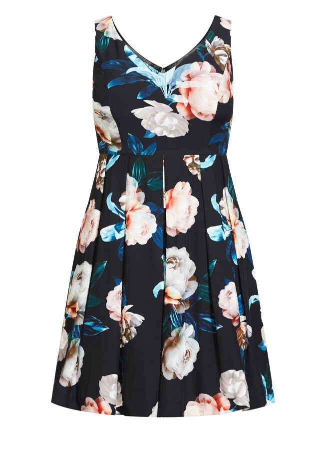 Sandra Dress - black, BLACK, alternate image number 3