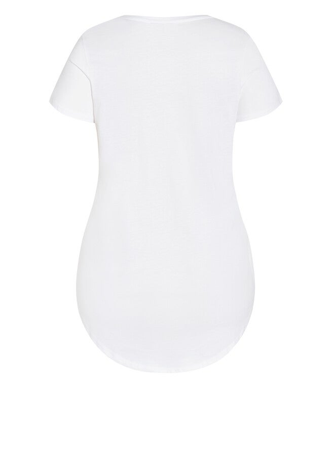 Naomi Tee - ivory, WHITE, alternate image number 4