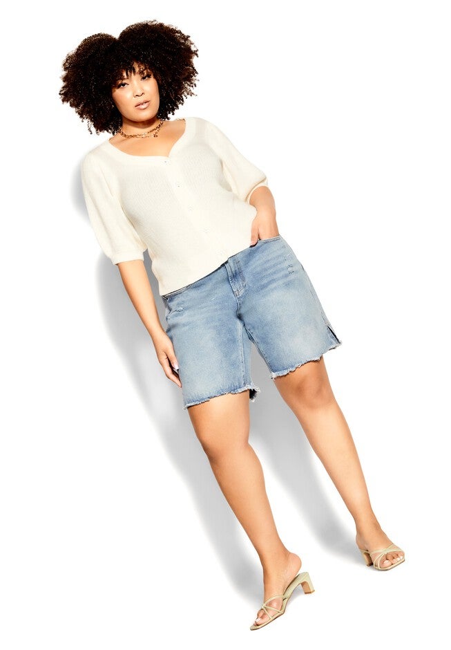 Isabella Cardigan - milk, WHITE, on-hover image number 1