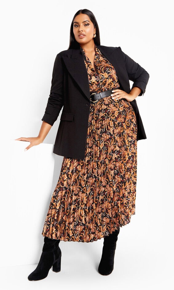 Lucille Dress - black, BLACK, hi-res image number 0