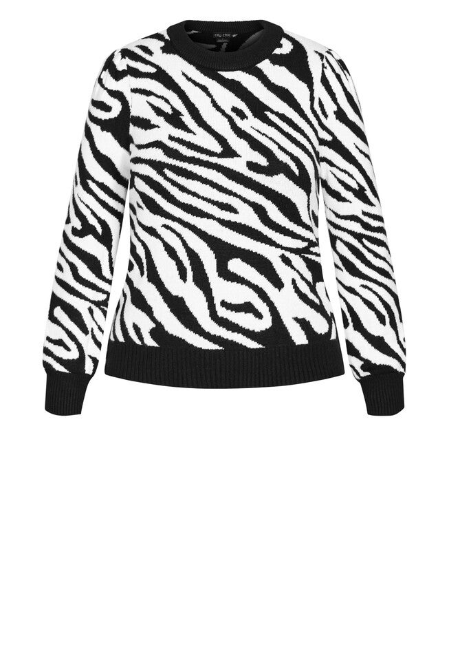 Tiger Love Sweater - black, BLACK, alternate image number 3