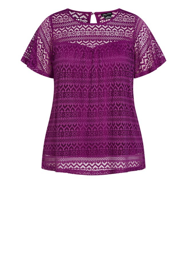 Serenity Top - magenta, PINK, alternate image number null