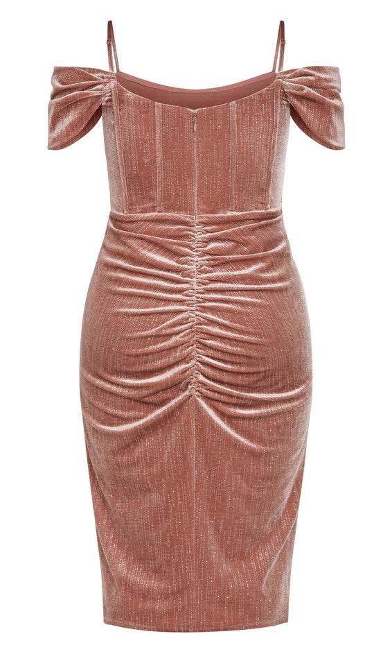 Jayla Dress - rose, PINK, alternate image number 4