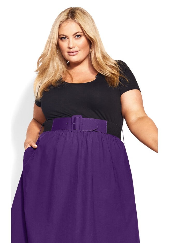 Paris Days Dress - petunia, PURPLE, alternate image number 3