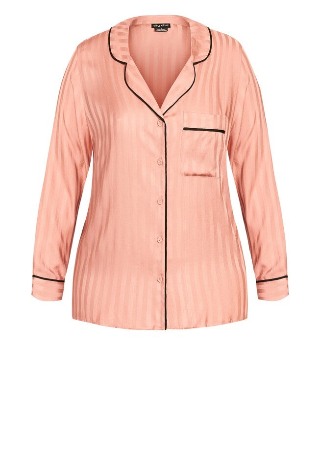 Mia Sleep Shirt - dusty pink, PINK, alternate image number 3