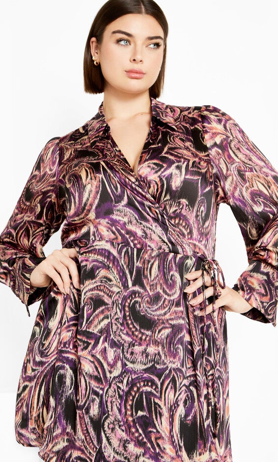 Zelda Dress - plum, PURPLE, alternate image number null