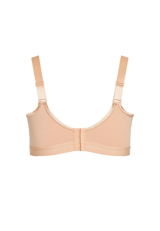 Basic Cotton Bra, NATURAL, alternate image number null