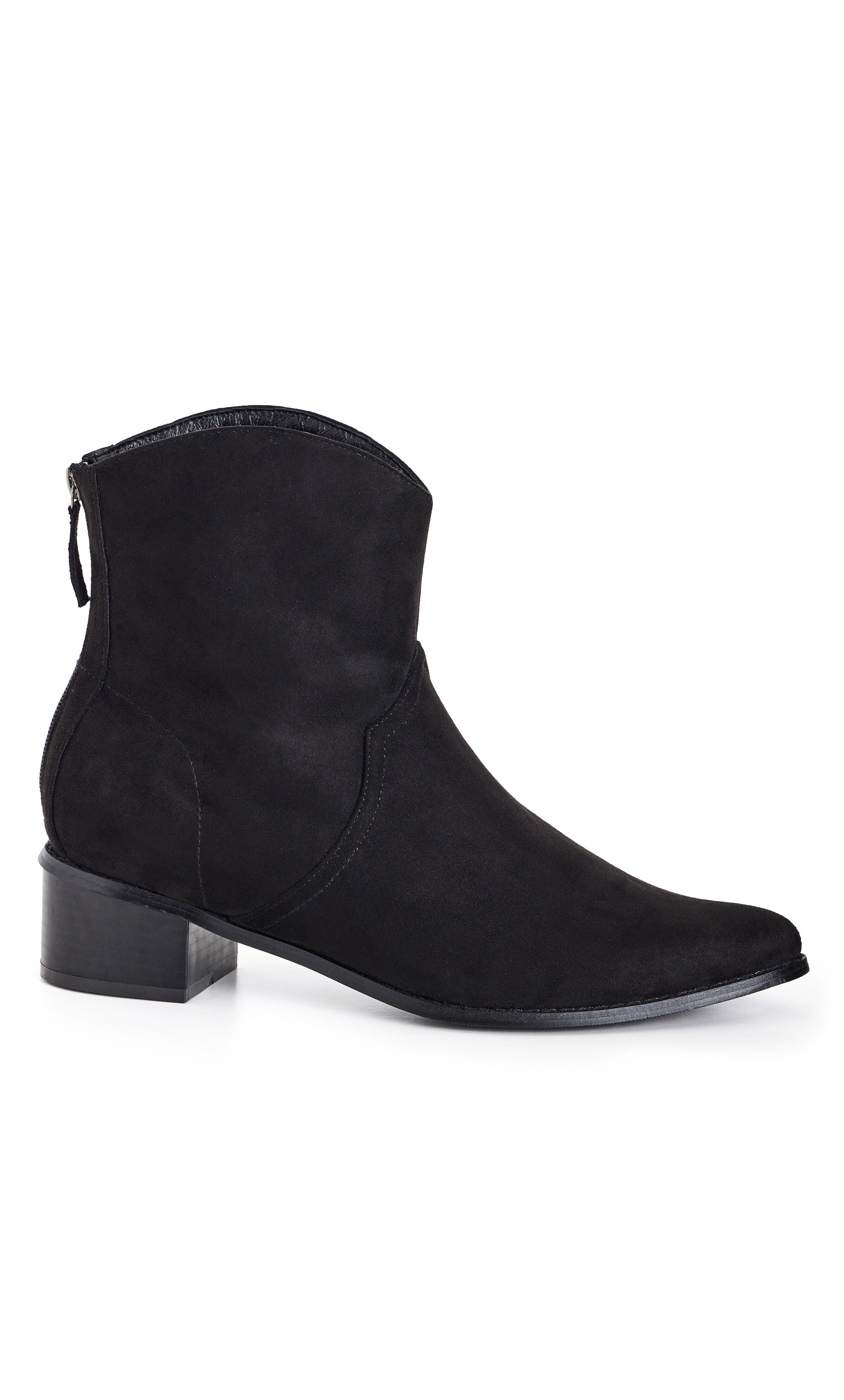 Wide fit western ankle boots outlet