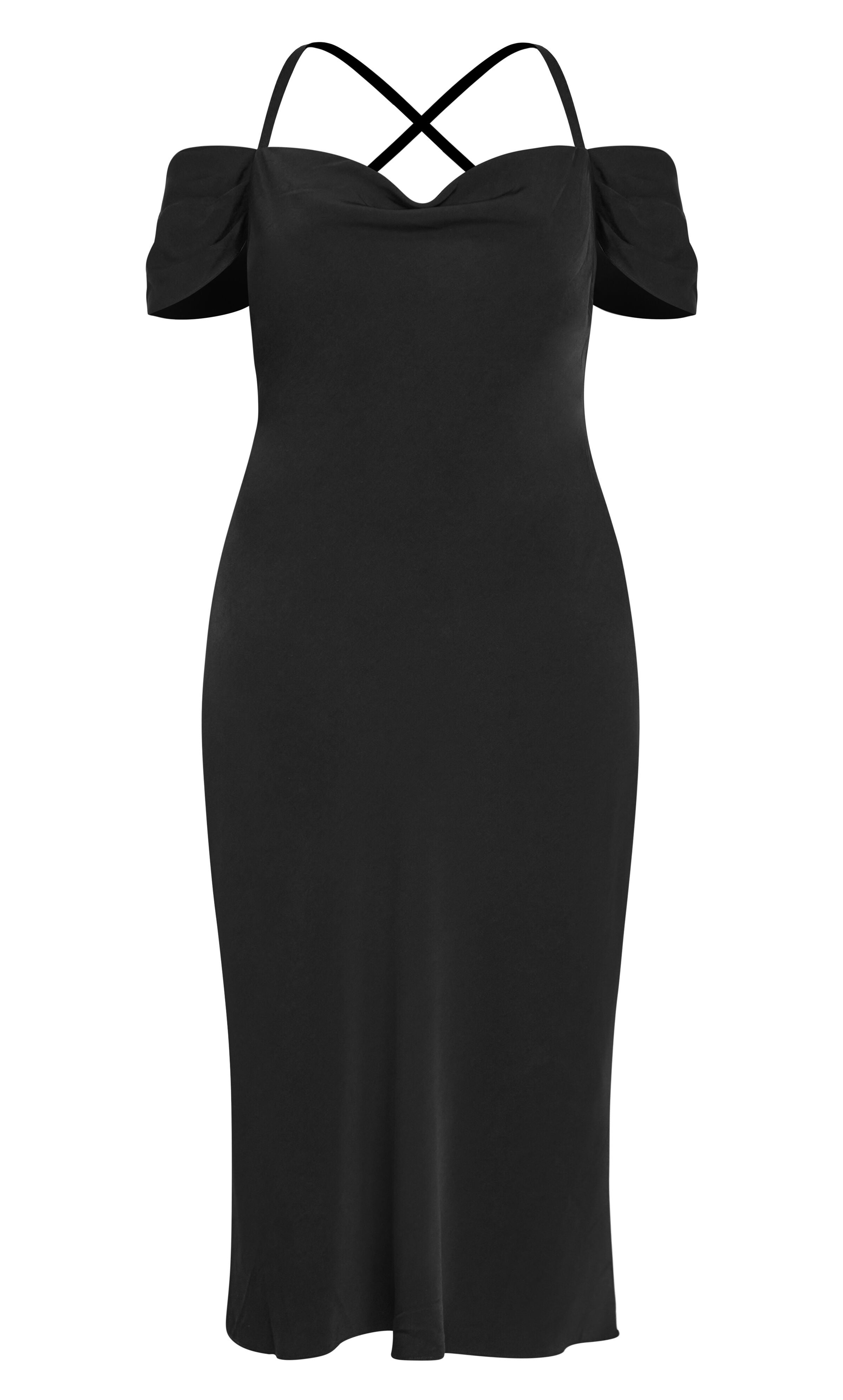 Cady Dress - black, BLACK, alternate image number 4