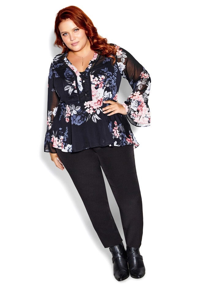 Madelyn Top - black, BLUE, hi-res image number null