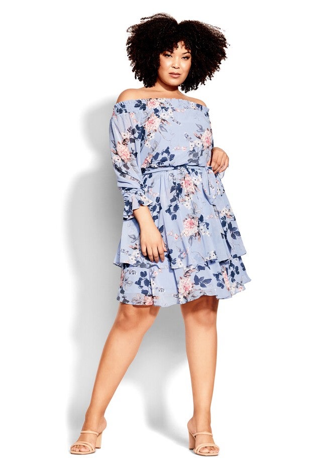 Odette Dress - ice, BLUE, hi-res image number null