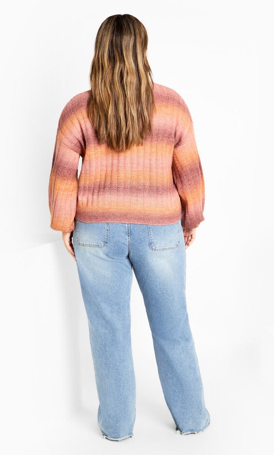 Shay Sweater - amber, ORANGE, alternate image number null