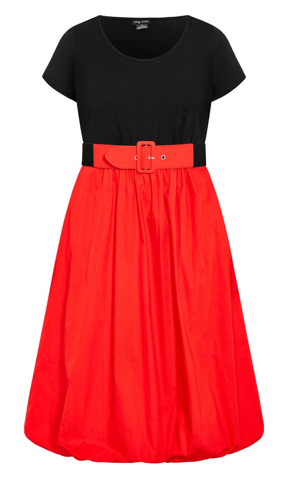 Paris Days Dress - tigerlily, TIGERLILY/BLACK, alternate image number null