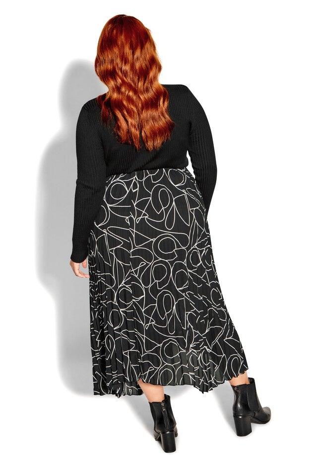 Mia Skirt - black, BLACK, alternate image number null