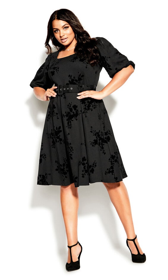 Wild Heart Dress - black, BLACK, hi-res image number 0