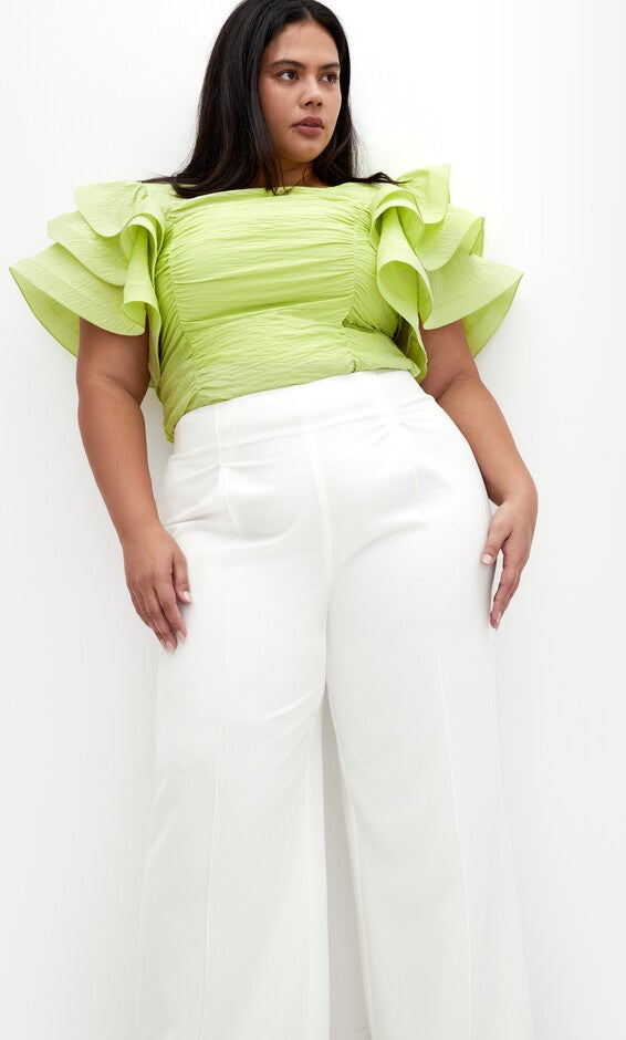 Bria Pant - ivory, WHITE, alternate image number null