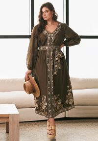 Ellery Long Sleeve Maxi Dress | Avenue