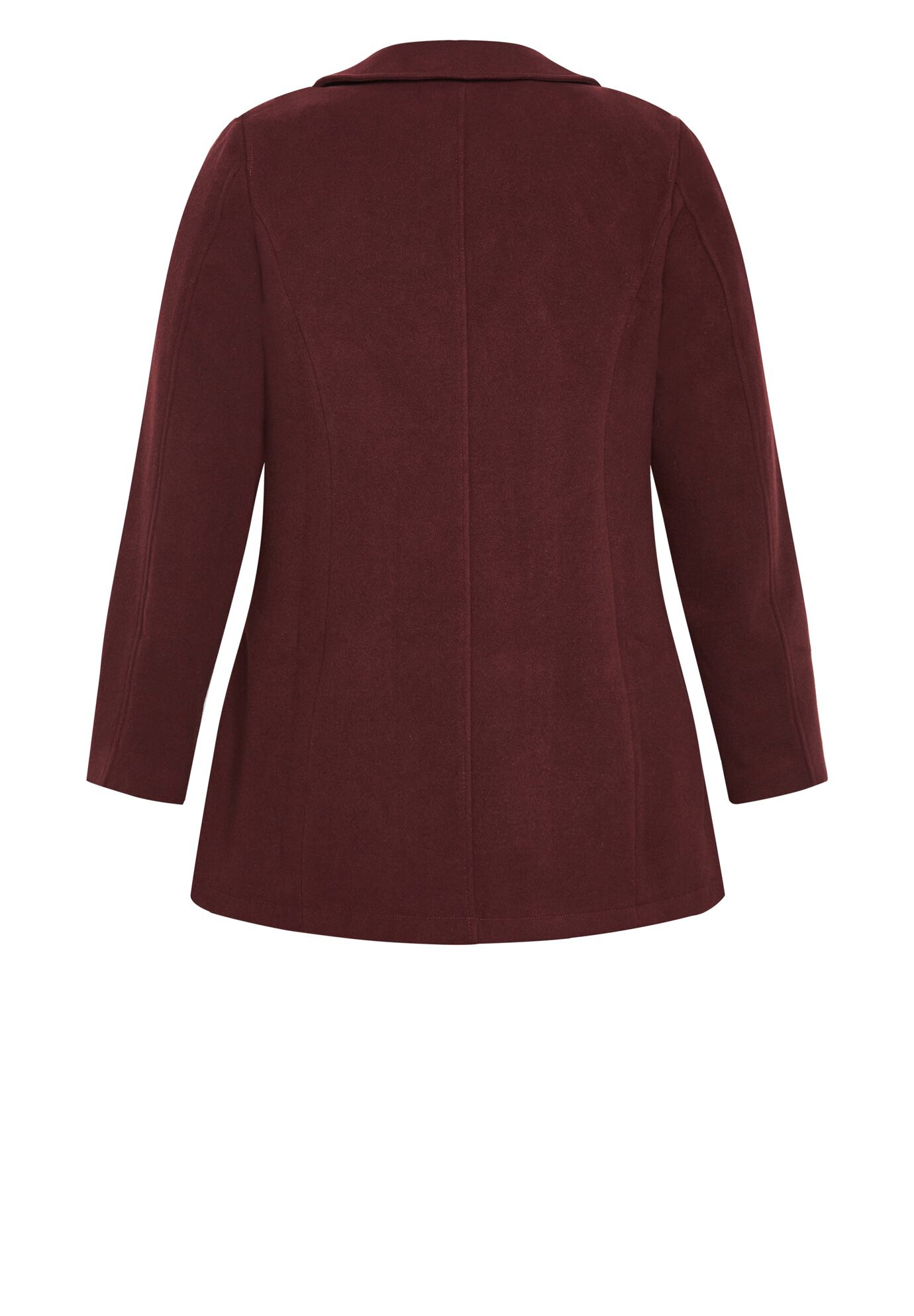 Faux Wool Peacoat Avenue