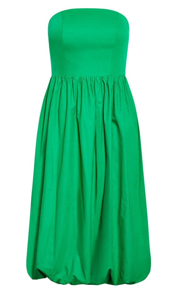 Alina Maxi Dress - bright green, GREEN, alternate image number null