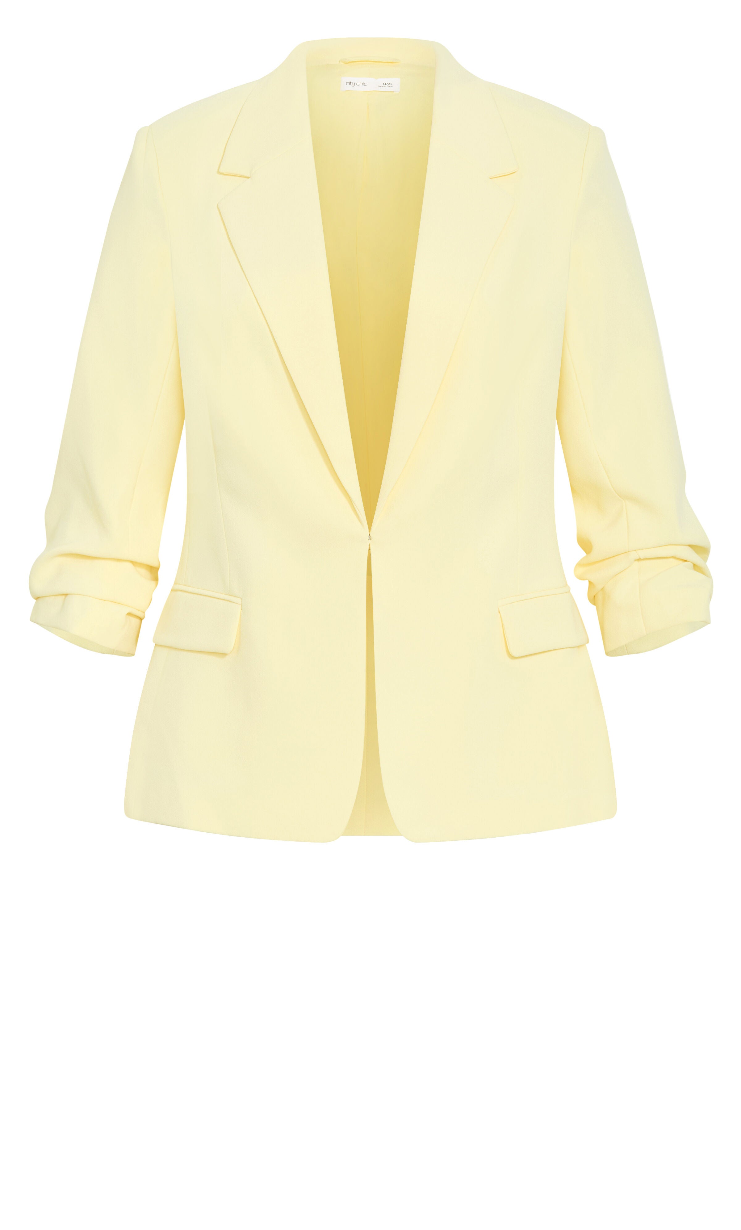 Abbie Blazer, YELLOW, alternate image number 4