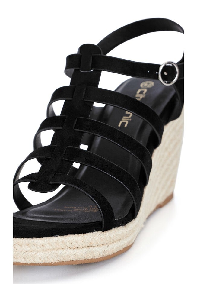 Millie Wedge - black, BLACK, alternate image number 6