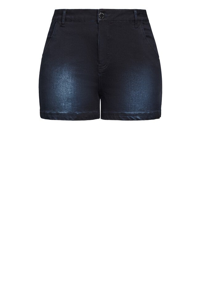 Denim Breeze Short - dark denim, BLUE, alternate image number 3