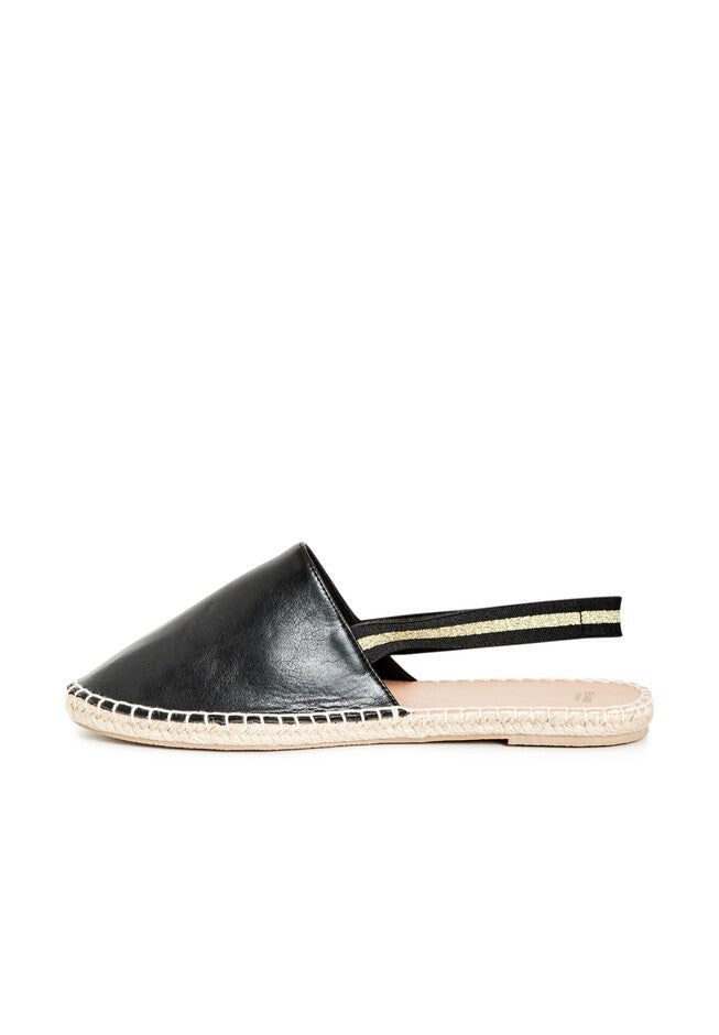 Sling Back Espadrille, BLACK, alternate image number null