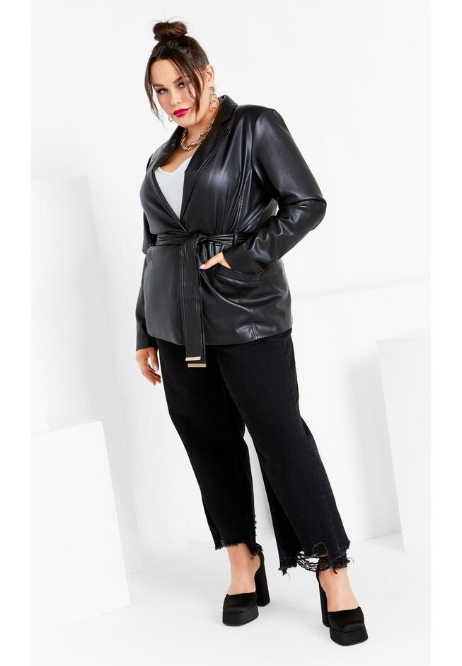 Christine Jacket - black, BLACK, alternate image number null