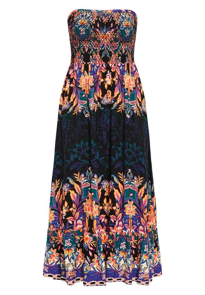 Island Breeze Dress - black, BLACK, alternate image number null