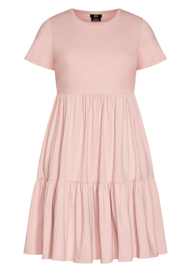 Retro Roller Dress - pink, PINK, alternate image number null
