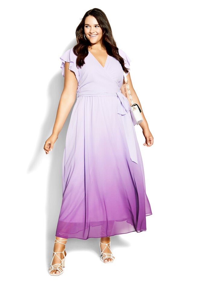 Isabella Maxi Dress - magenta, PURPLE, hi-res image number 0