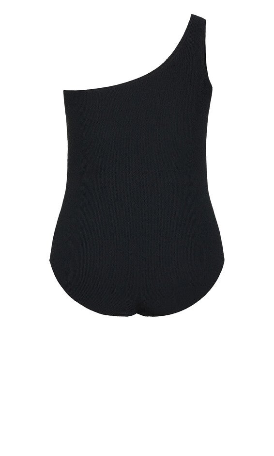 Izzy One Shoulder 1 Piece - black, BLACK, alternate image number 4