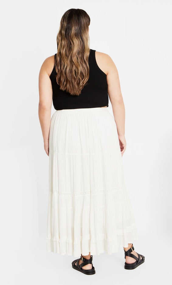 Aurora Skirt - ivory, IVORY, alternate image number null