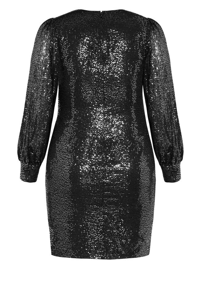 Nadia Dress - black, BLACK, alternate image number null